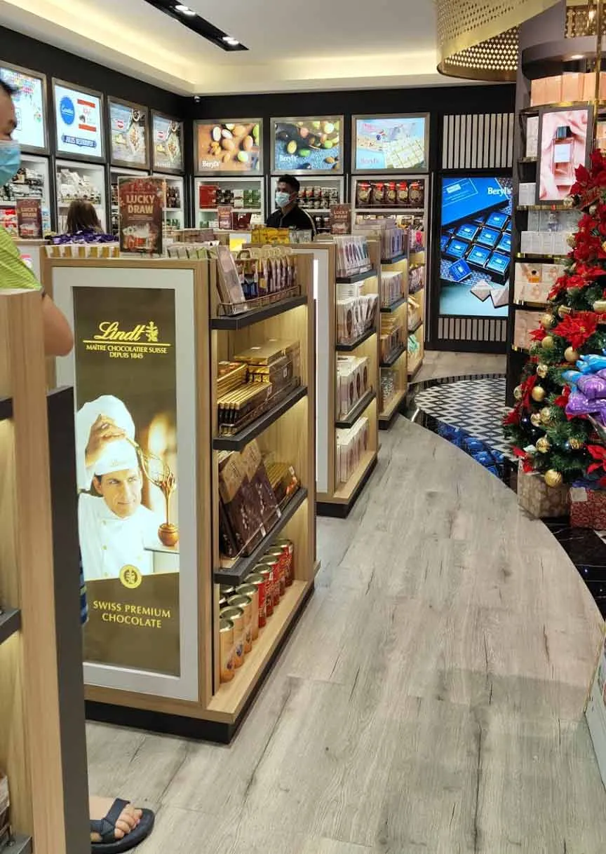 Inside SP Duty Free Pangkor