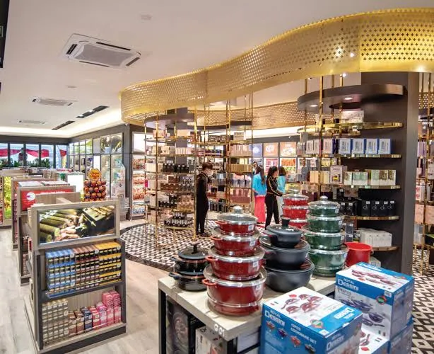 SP Duty Free Pangkor store interior
