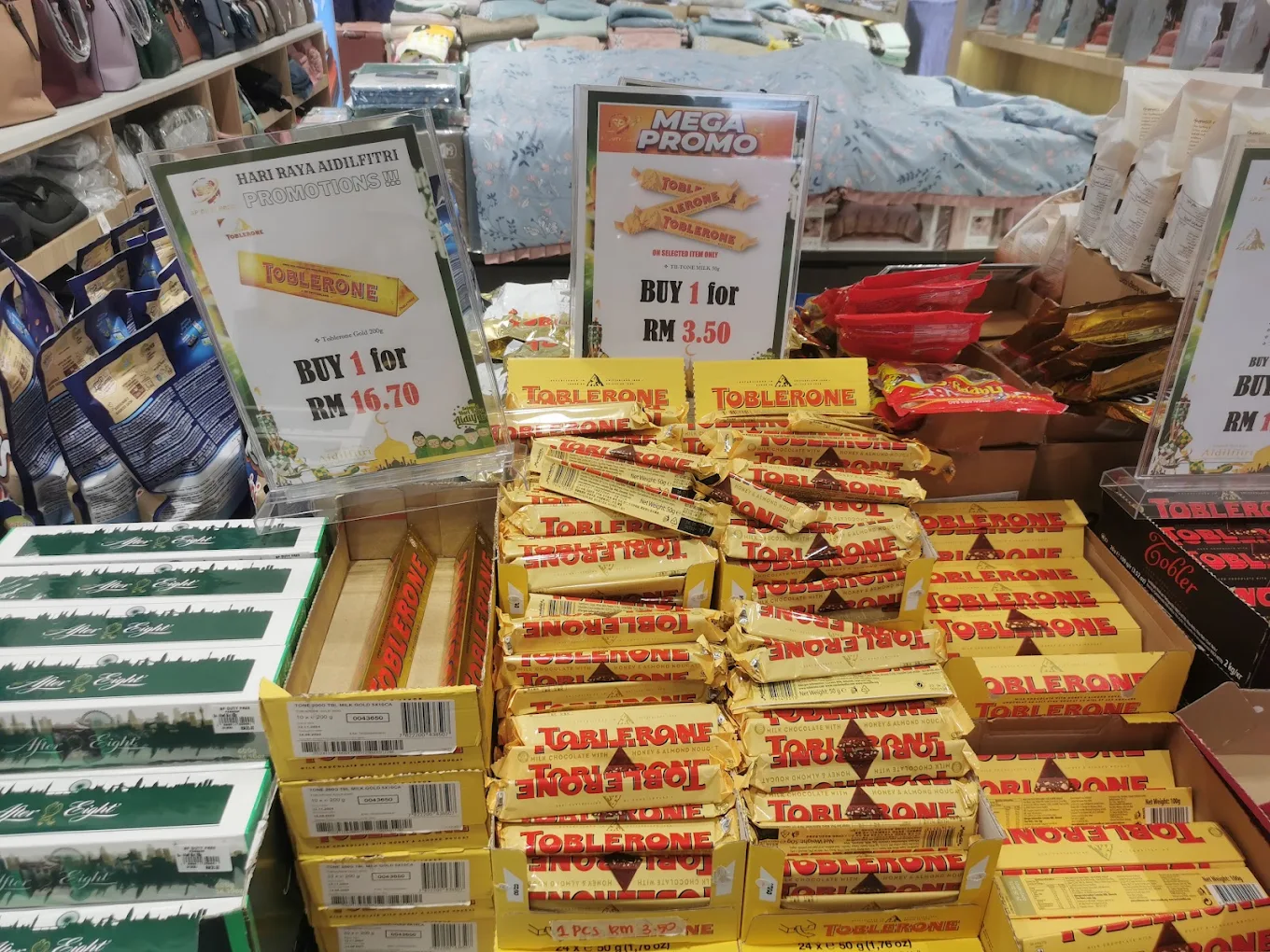 Sweet treats selection