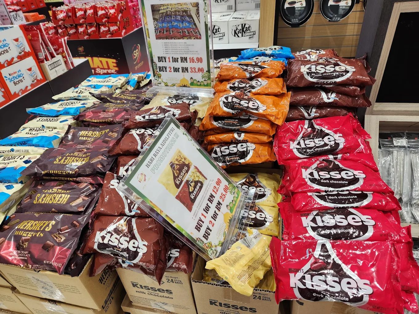 Sweet treats display