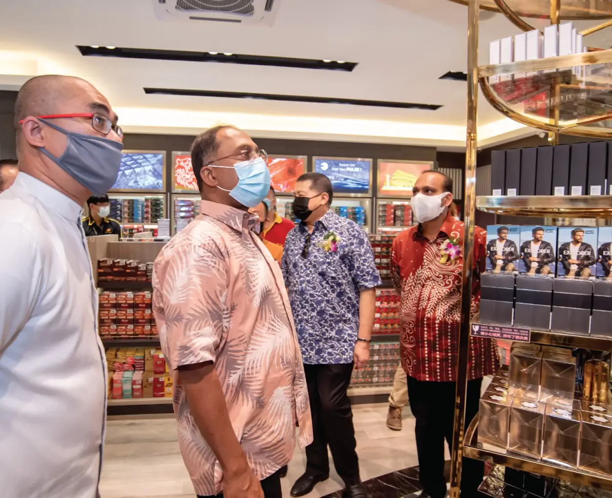 Visitors at SP Duty Free Pangkor