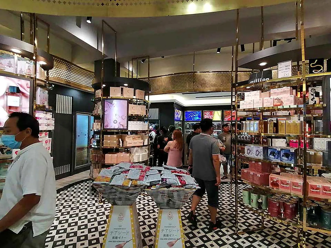 Shopping at SP Duty Free Pangkor