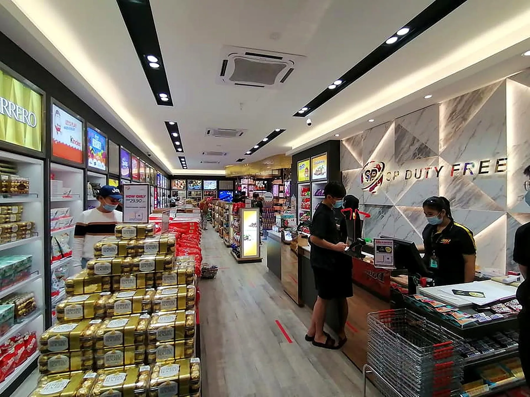SP Duty Free Pangkor shopping experience
