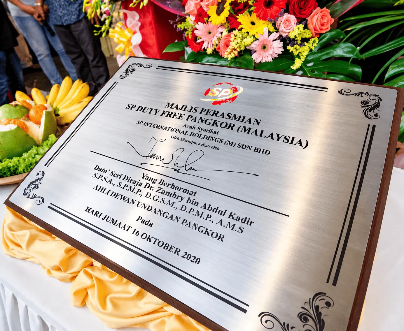 Pangkor duty free declaration